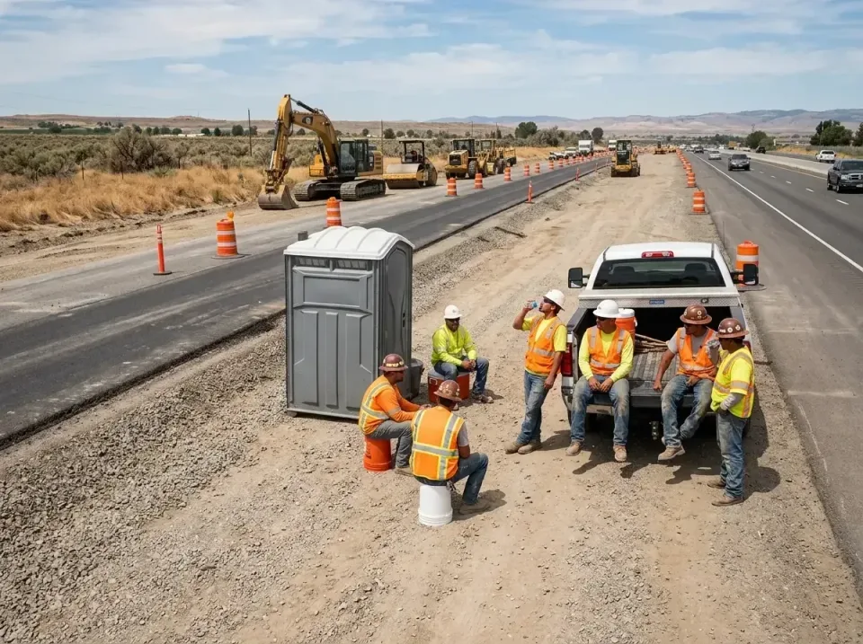 highway-road-construction-crew-007 — frequently asked questions, Porta Potty and Restroom Rentals in West Fargo, ND